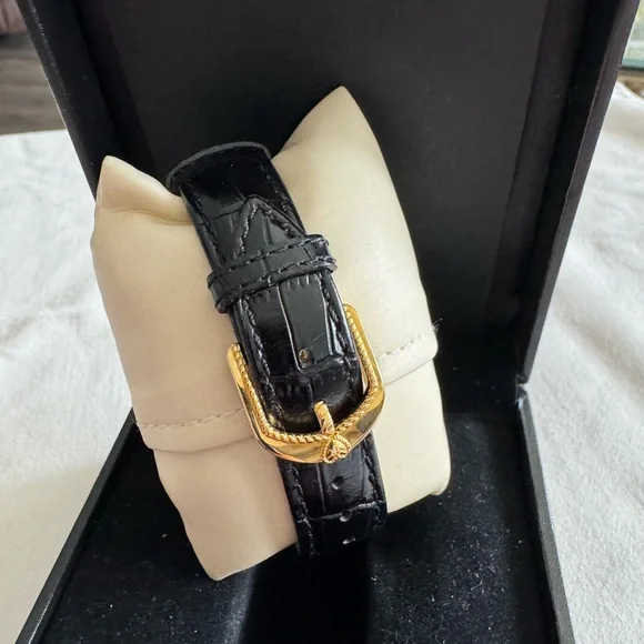 Judith Ripka Black and Gold Women's Watch - Picture 3 of 4